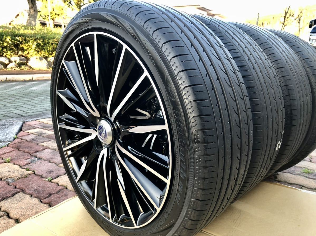 215/45R18 美品 レイズ ヴォウジェ 18インチ ブルーアース RAYS VERSUS