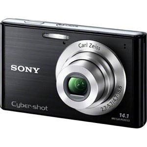 格安 SONY ソニー デジタルカメラ ブラ (1410万画素CCD/光学x4) W550