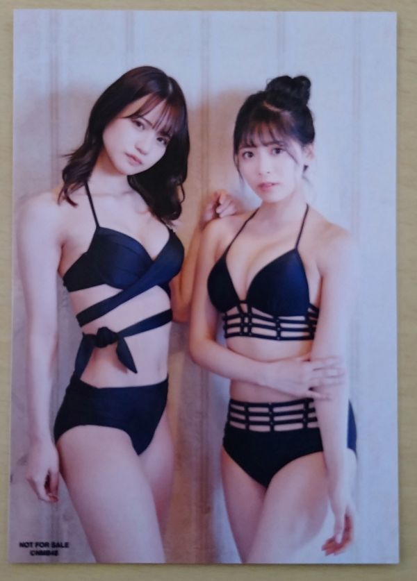 NMB48 「GIRLS-PEDIA 2021 SPRING」特典 生写真／安田桃寧　和田海佑_画像1