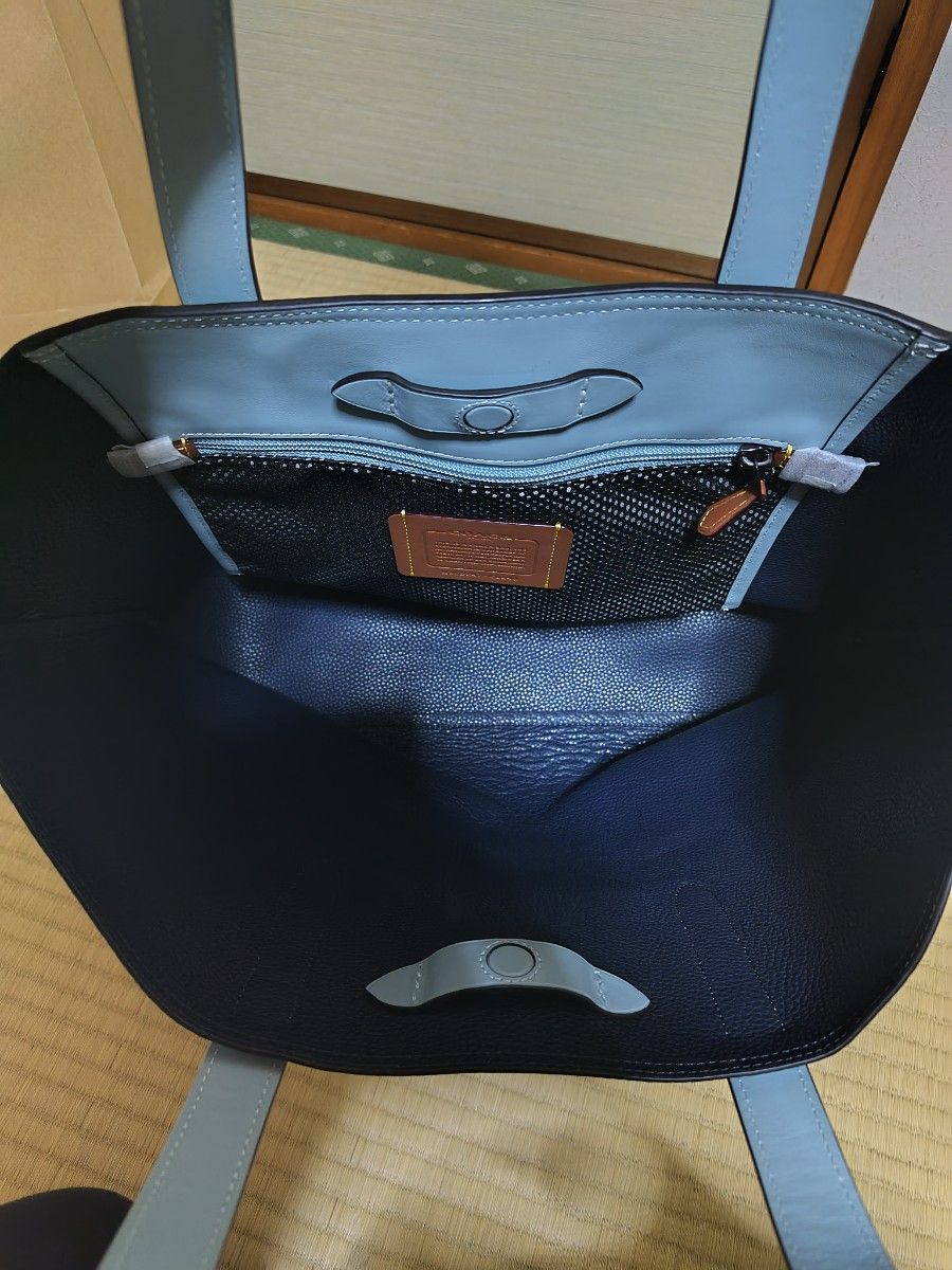 新品 コーチ ゴッサム トートバッグ 34 アクア | noonanwaste.com