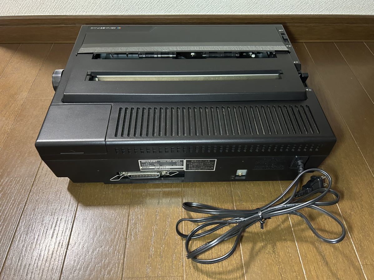 セルフテスト印字OK】X68000/X1turbo/X1 SHARP CZ-8PC4 セルフテスト印字OK】X68000/X1turbo/X1 SHARP CZ-8PC4