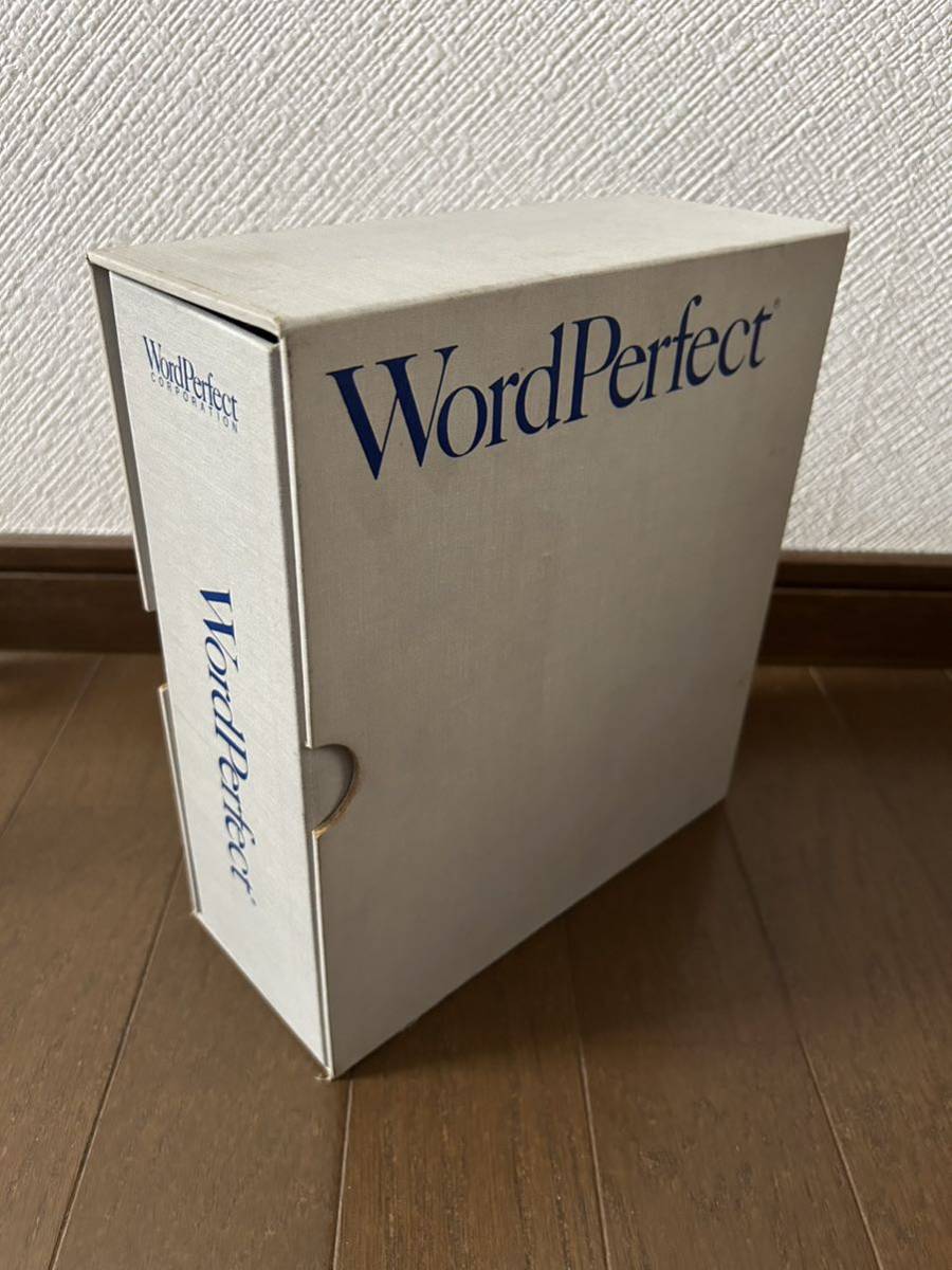 DOS版 WordPerfect 5.1 for IBM Personal Computers and PC Networks 1989年リリース　英語版_画像1