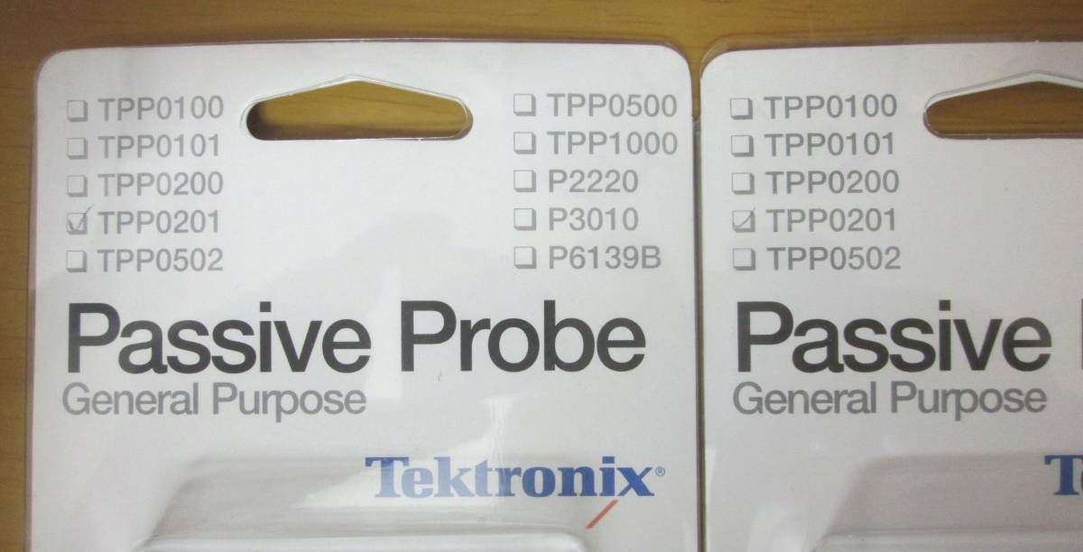 Tektronix テクトロニクス　純正プローブ　TPP0201 　200MHz　未開封品　2本組_TPP0201
