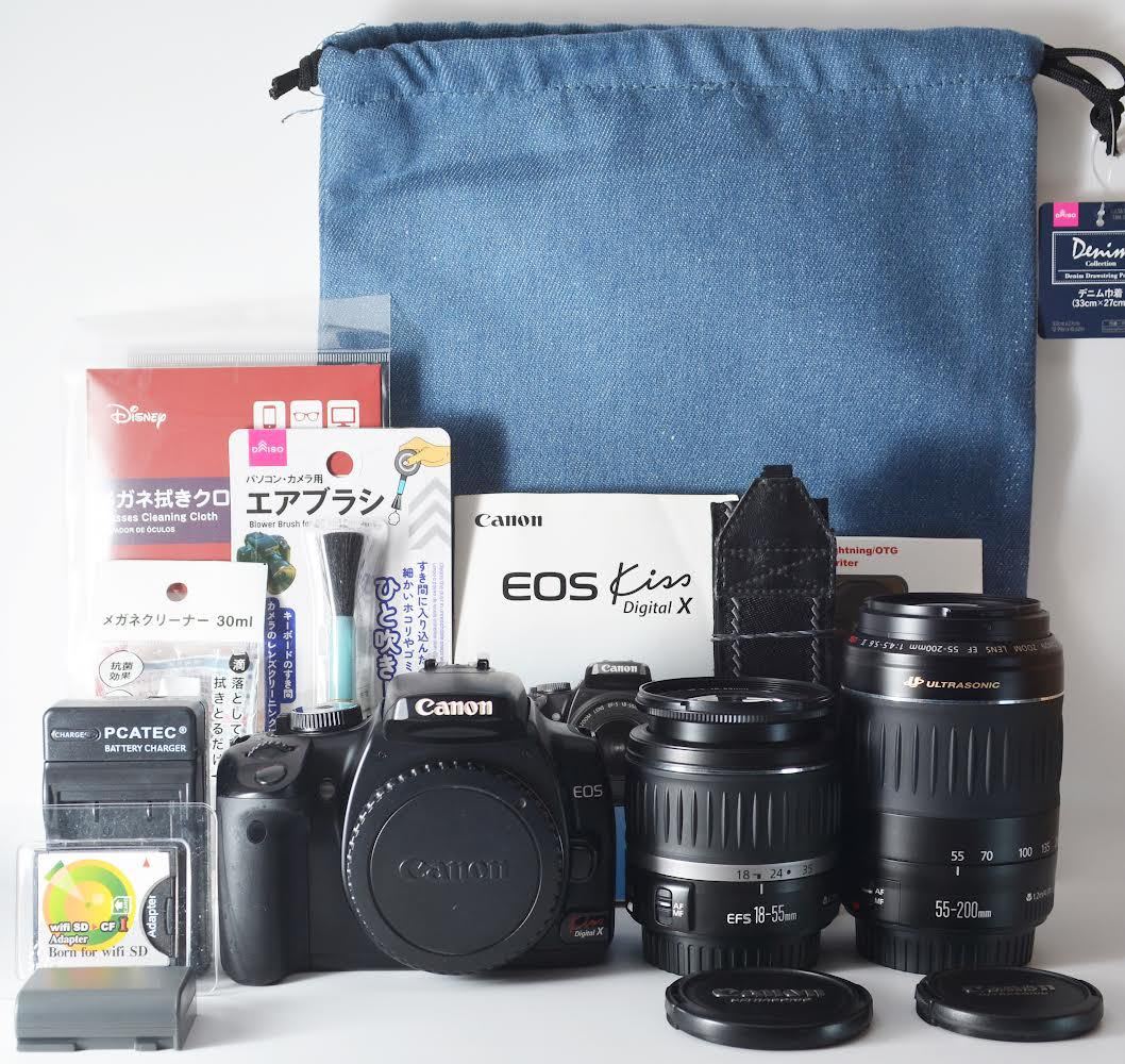 Canon EOS kiss X☆初心者向け☆スマホ転送☆すぐ使える 1ヶ月動作補償