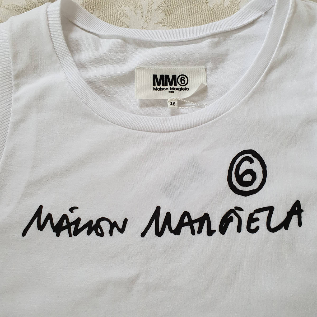 【新品・未使用】MM6 MAISON MARGIELA ロゴプリーツワンピース　16Y　M60105MM002M6C01_画像7