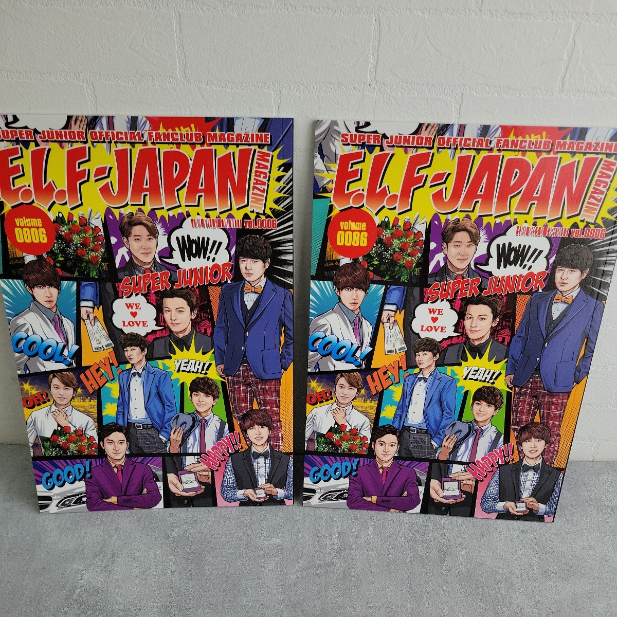 SUPER JUNIOR ファンクラブ会報誌 E.L.F-JAPAN MAGAZINE Vol.1～7と10.14 合計13冊 Vol.5の別冊おまけつき スパジュ スジュ 韓流 _画像7