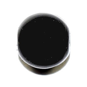 お得なプラパール カラーパール ビーズ 黒 ブラック ８ｍｍ １連約８０ｃｍ 約１００コ入り_画像1