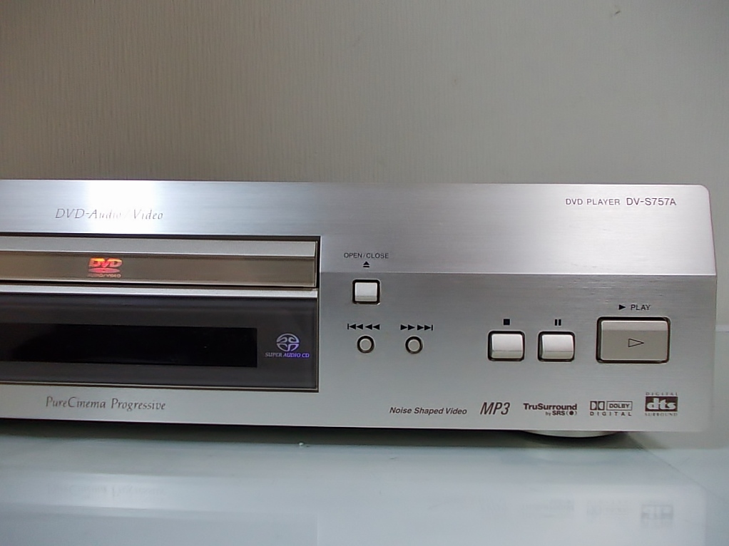 Pioneer DV-S757A Pioneer SACD/DVD/CD player 