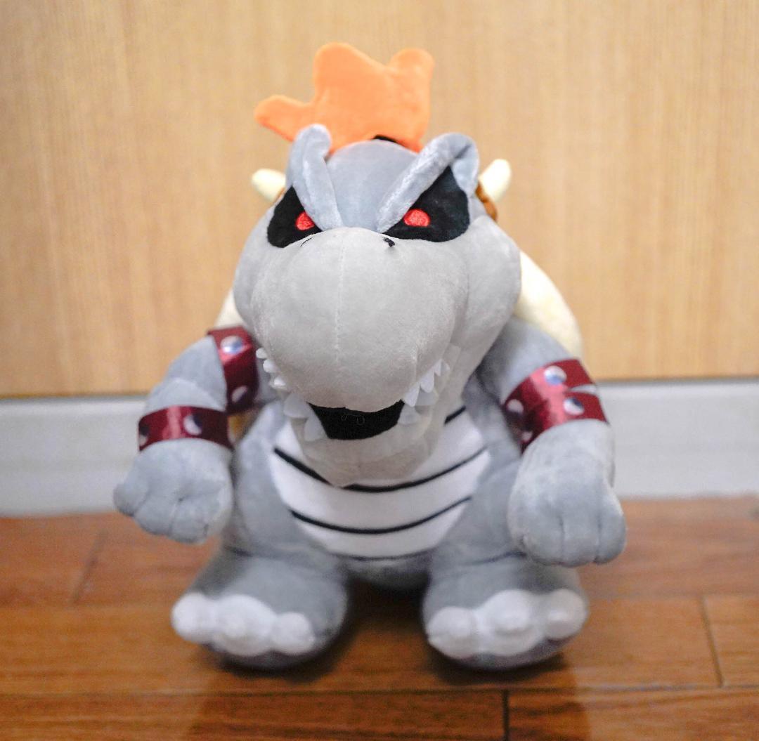 骨クッパ ぬいぐるみ ほねクッパ マリオ クッパ マスコット25cm【現物
