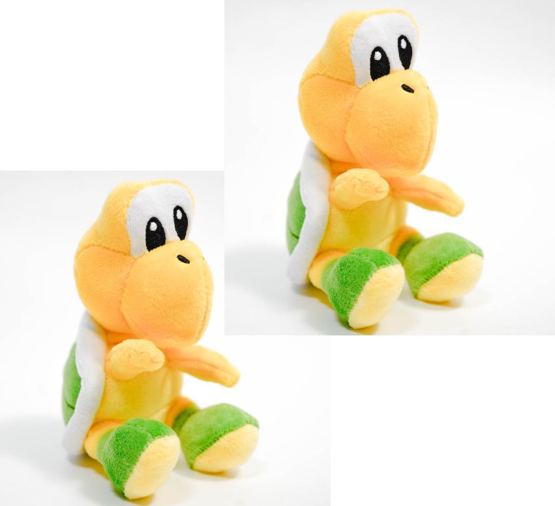 ぬいぐるみ ノコノコ 15cm スーパーマリオ マリオ 2匹【現物撮影 ぬいぐるみ ノコノコ 15cm スーパーマリオ マリオ 2匹【現物撮影