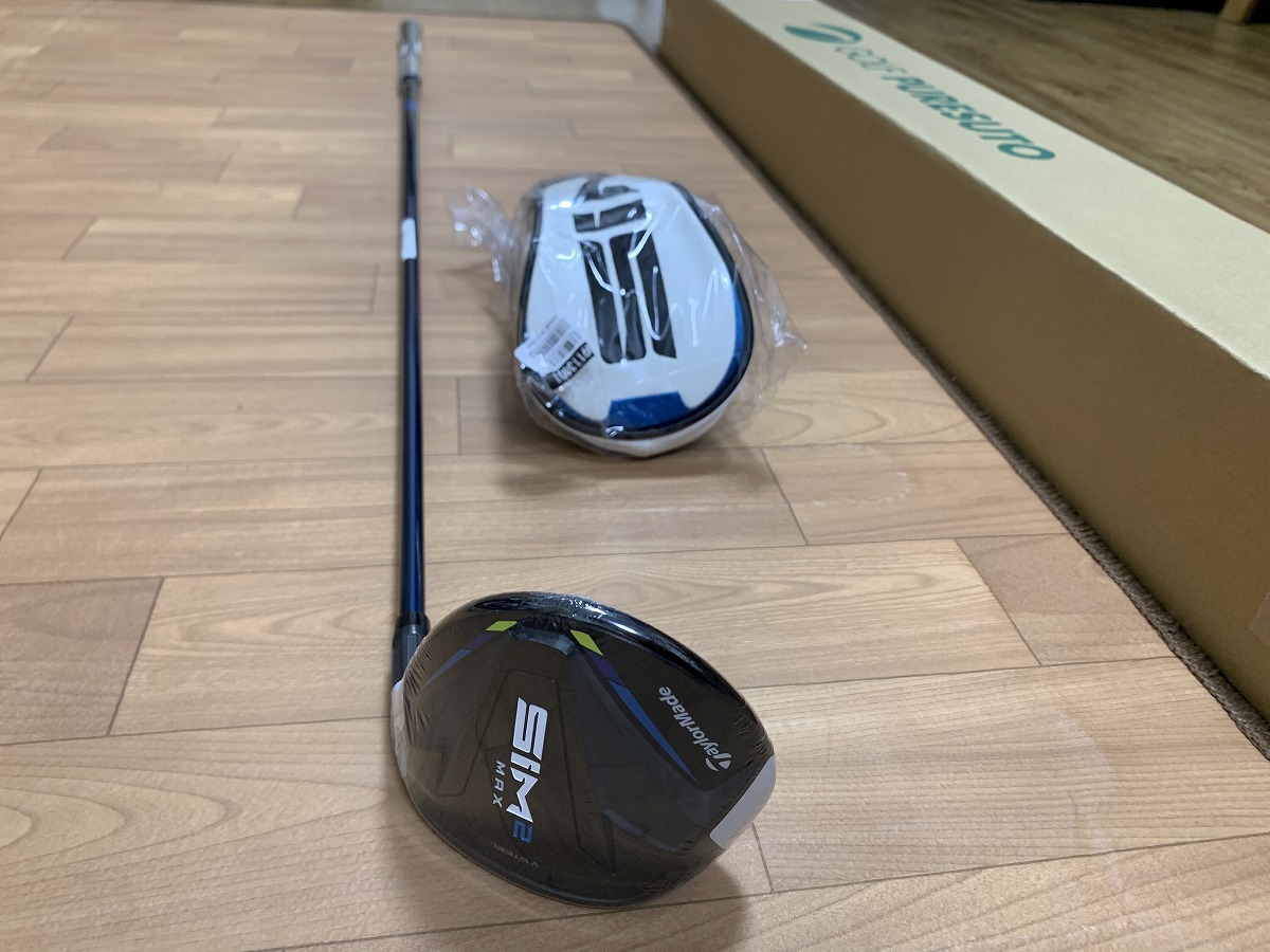新品未開封 SIM2 MAX フェアウェイウッド 3W TENSEI BLUE TM50 S 2021 日本仕様 3
