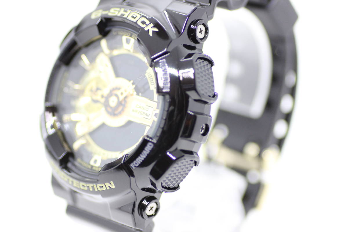 ■未使用・送料無料■ 【カシオ】 腕時計 G-SHOCK GA-110GB-1AER（海外モデル）Black × Gold Series（ブラック×ゴールドシリーズ）_画像6