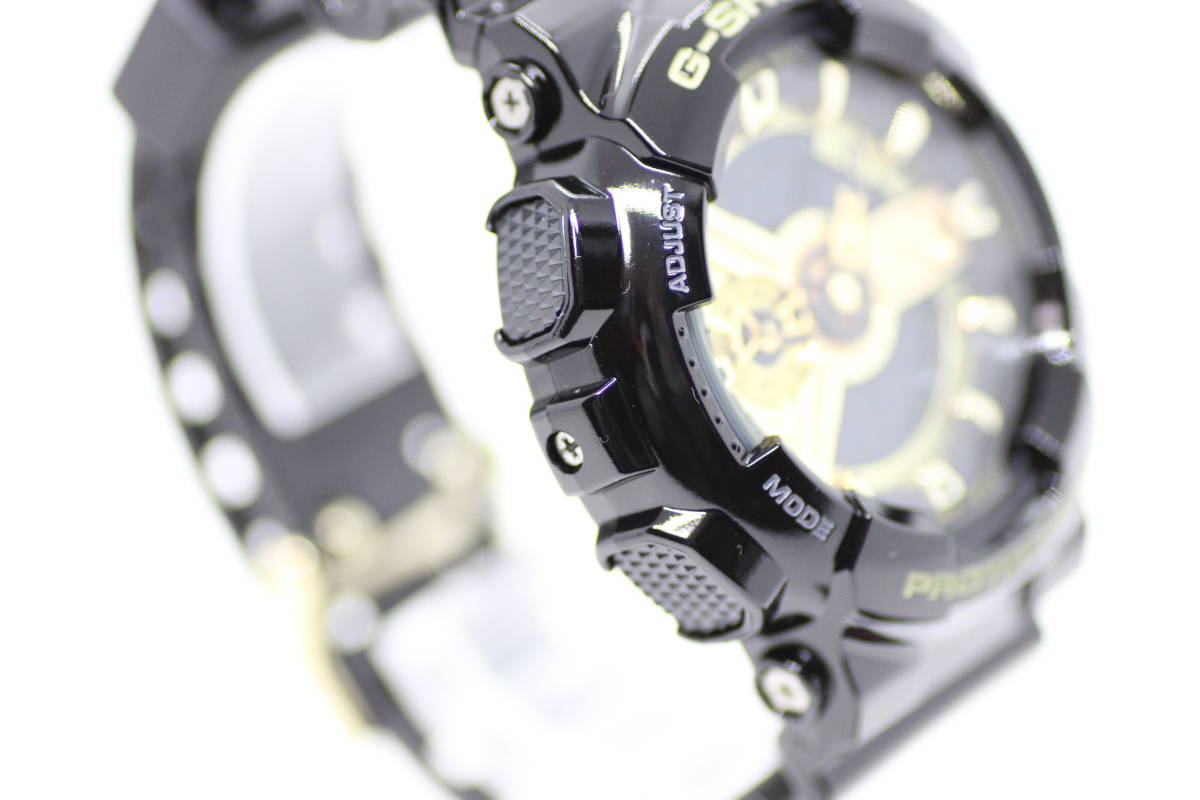 ■未使用・送料無料■ 【カシオ】 腕時計 G-SHOCK GA-110GB-1AER（海外モデル）Black × Gold Series（ブラック×ゴールドシリーズ）_画像7