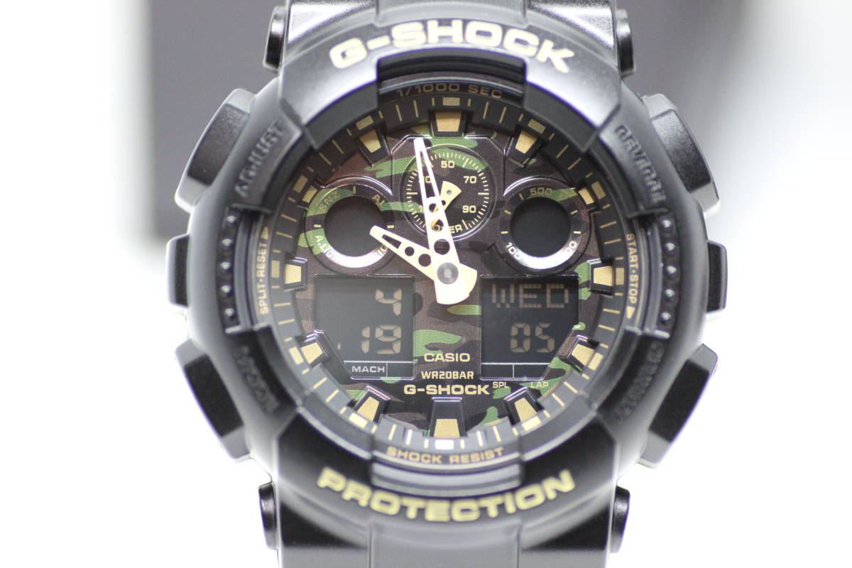 カシオ 腕時計 CASIO G-SHOCK GA-100CF-1A9JF [ANALOG-DIGITAL GA-100