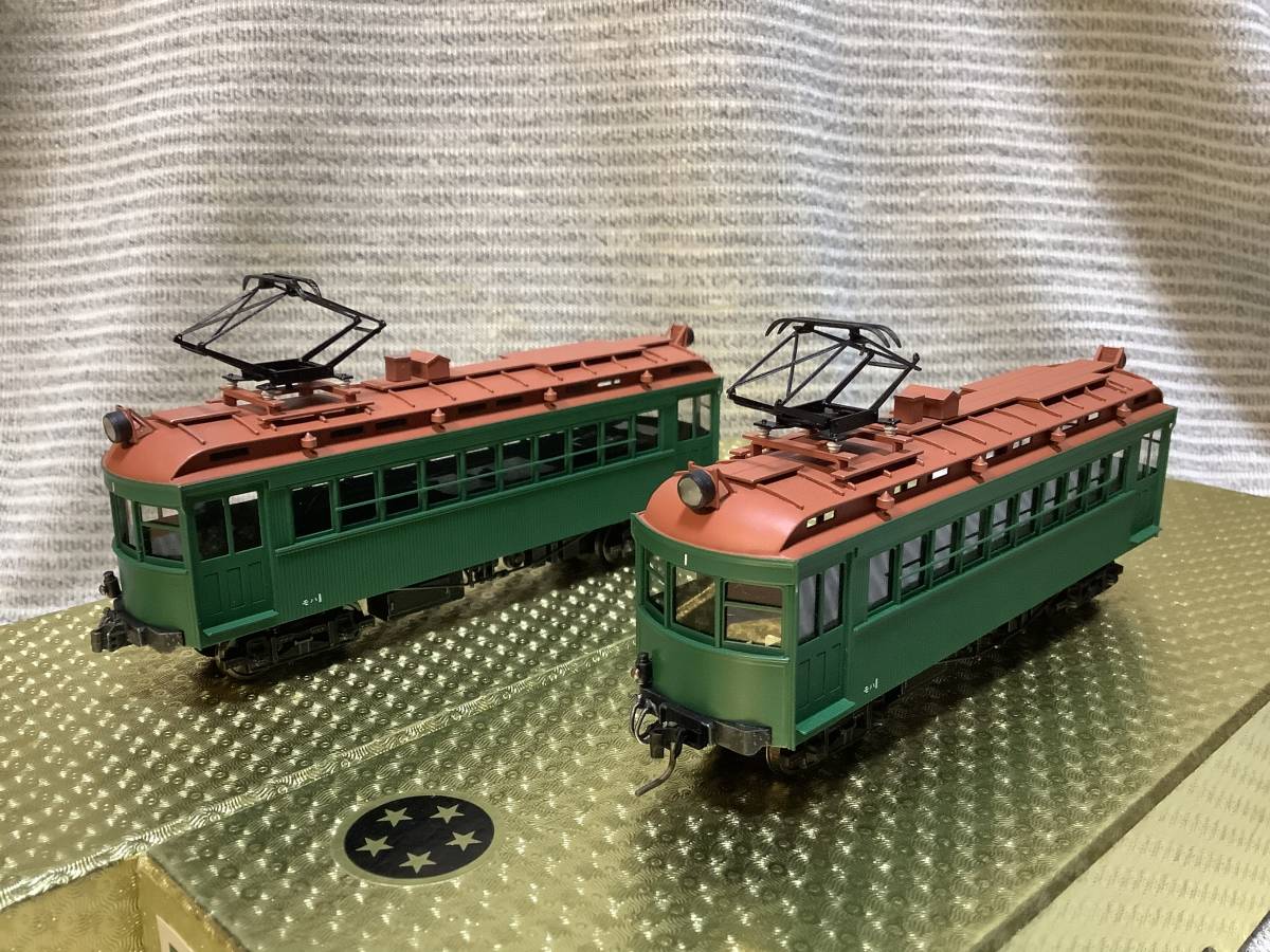 Yahoo!オークション - 乗工社 東急モハ1(1/87 12㎜)2輌組 Yahoo!オークション - 乗工社 東急モハ1(1/87 12㎜)2輌組