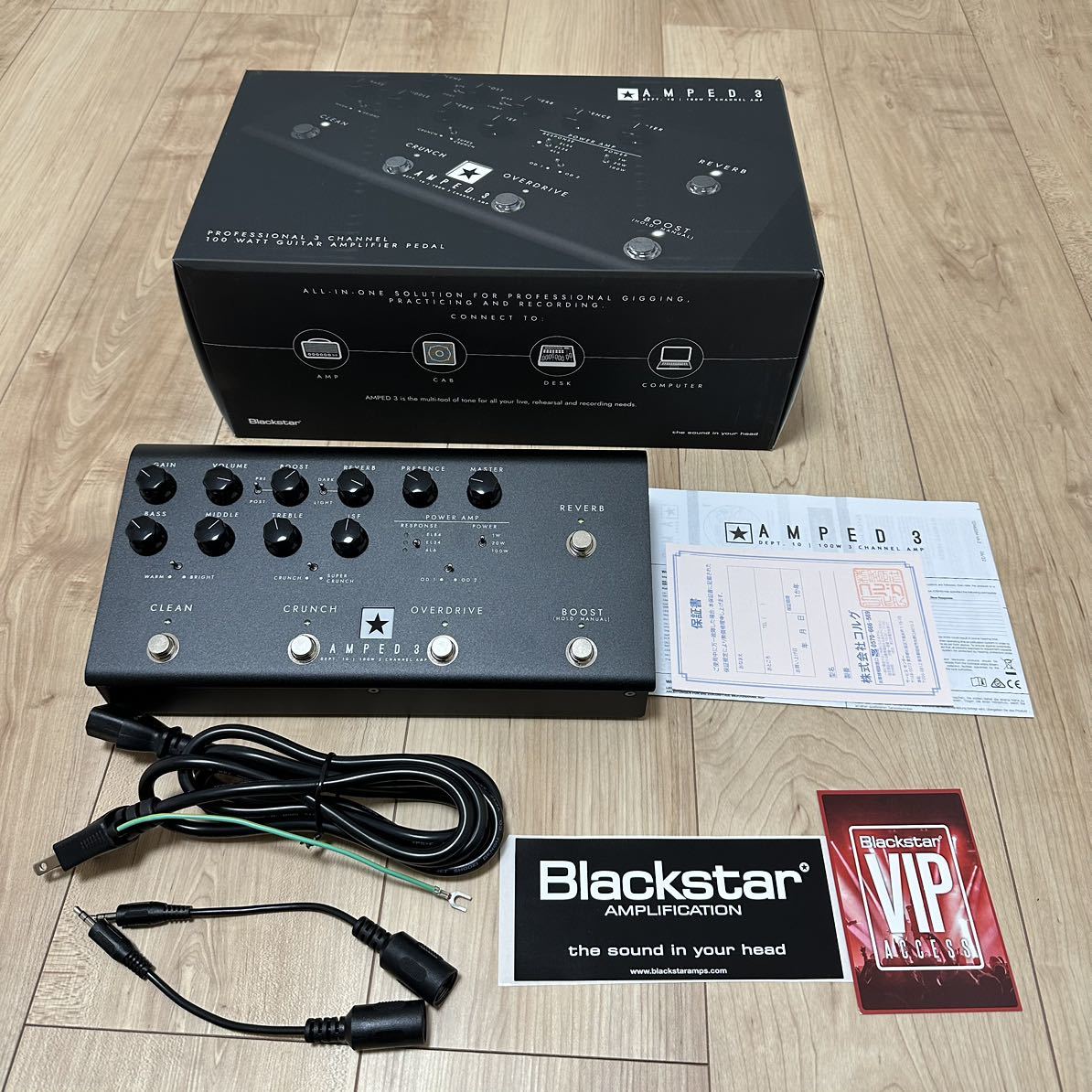 Blackstar DEPT. 10 AMPED 3 ほぼ新品未使用