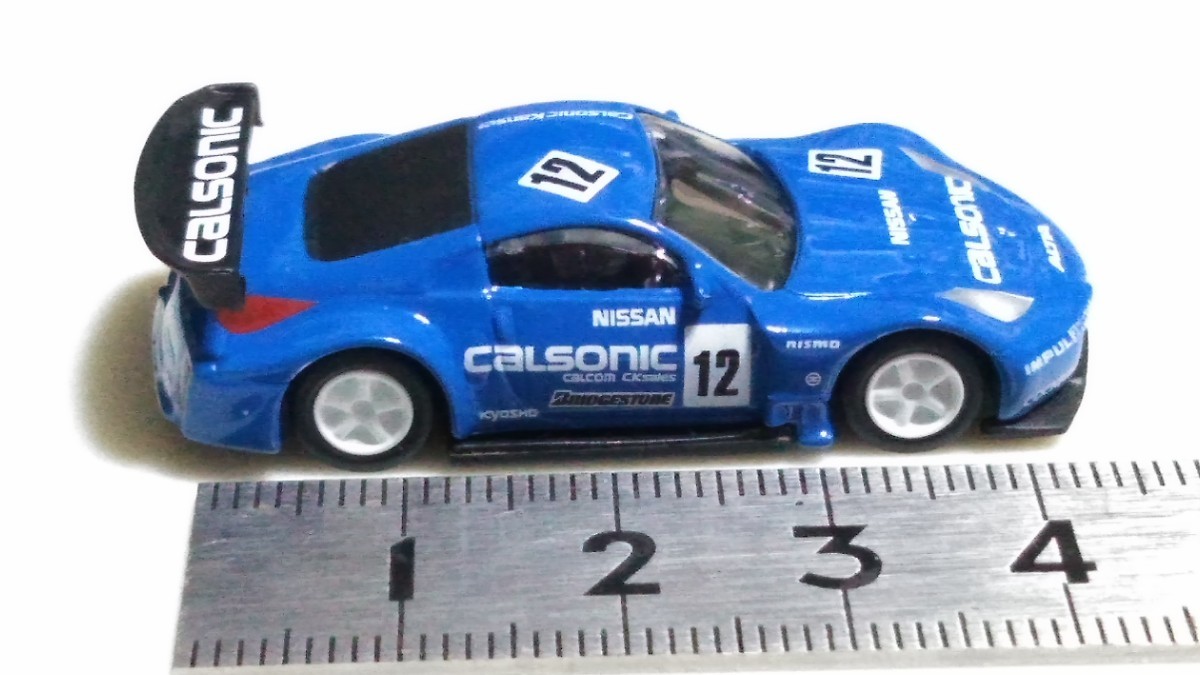 送料１２０円〜京商1:100ニッサン フェアレディＺ ミニカー NISSAN Z33 JGTC2004 カルソニックインパルＺ 1/100サークルＫサンクス1255896_画像3