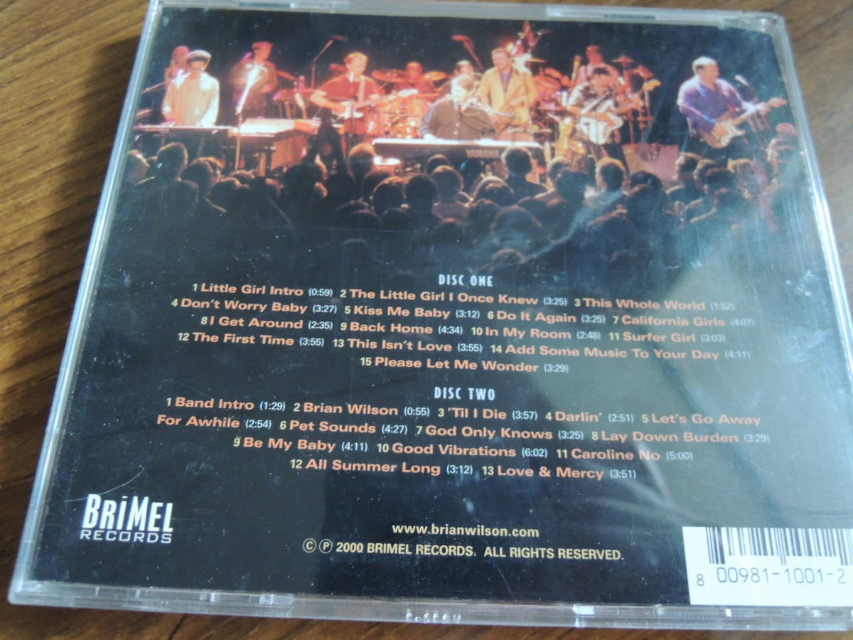 CD Brian Wilson ブライアン・ウィルソン Live at the Roxy Theater (クリックポスト送付)_画像2