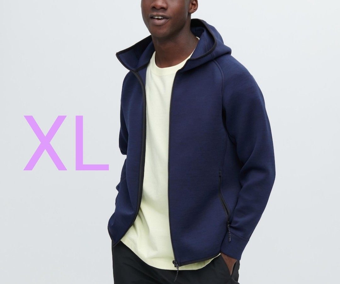 UNIQLO　パーカー　ストレッチ　ドライスウェット　フルジップパーカー　XL