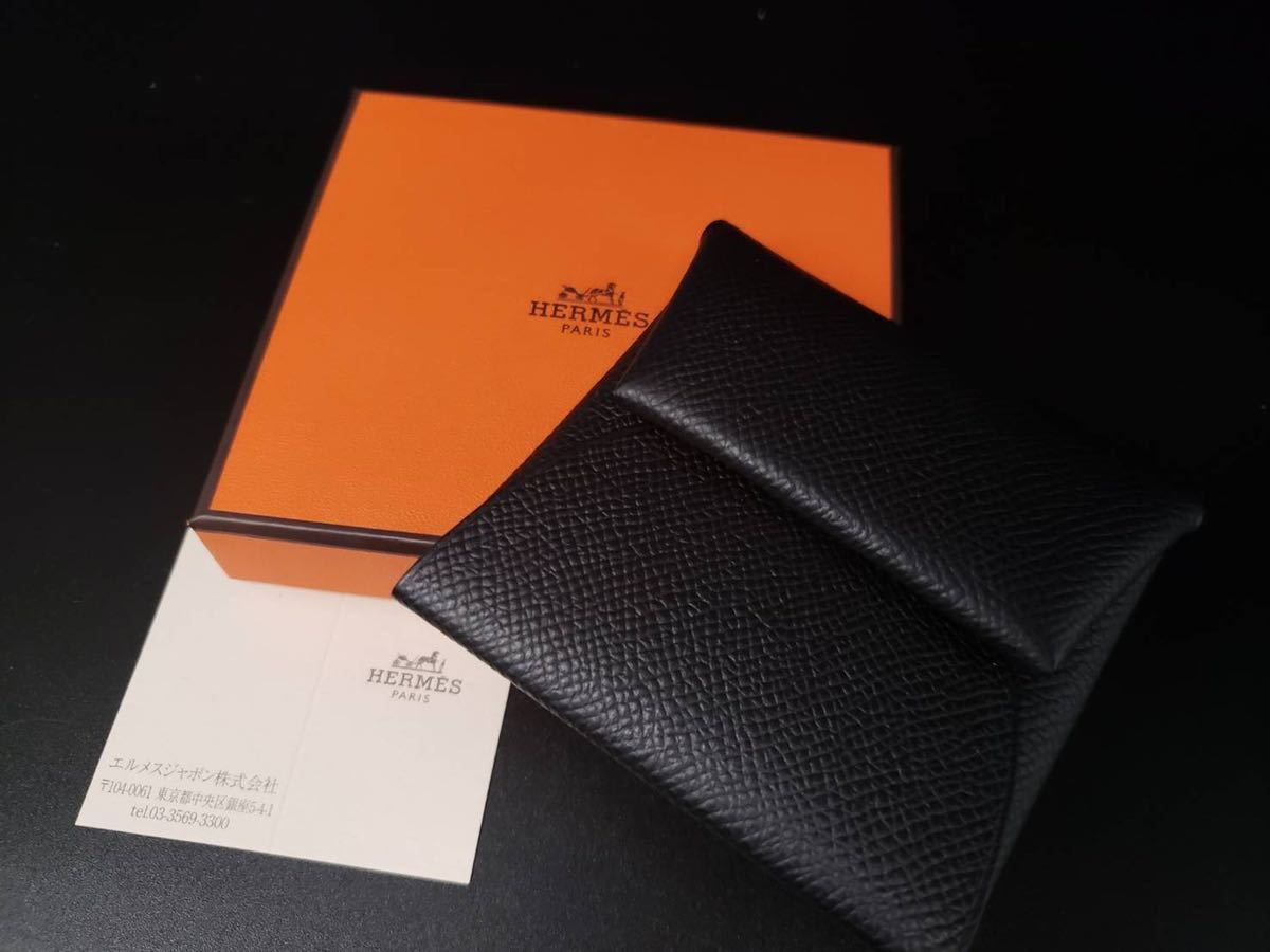 HERMES エルメス バスティア エプソン コインケース 小銭入れ 未使用