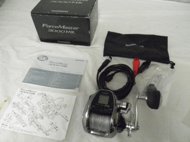 シマノ!フォースマスター 3000MK SHIMANO FORCEMASTER 電動リール