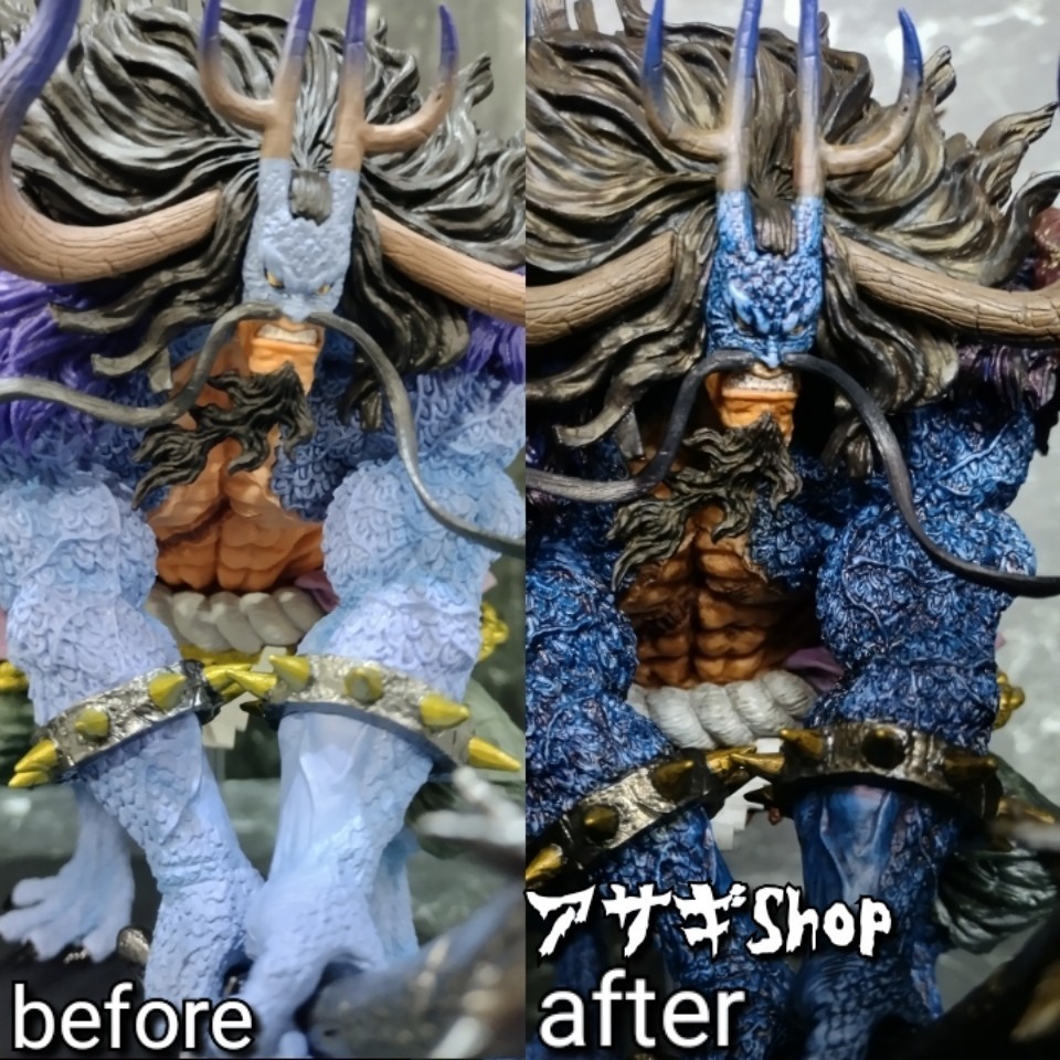 リペイント トレジャー クルーズ 一番くじ A賞 カイドウ C賞 ルフィ