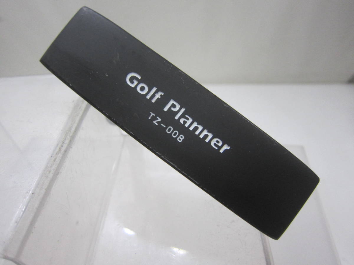 ★447）パター・ゴルフ プランナー「 GOlf Planner/TZ-008」/サイズ約）88.4㎝【35インチ】/総重量-約490g　※使用感現状品■120_レッドきれいです