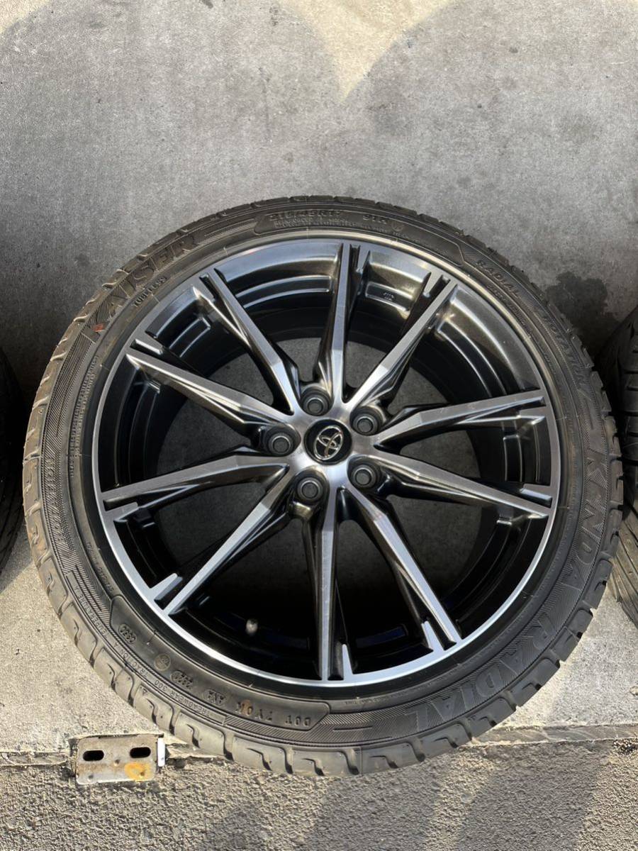 ZN6後期純正ホイール 17インチ 7.0J 5穴 pcd100 純正流用 zvw50 zvw30
