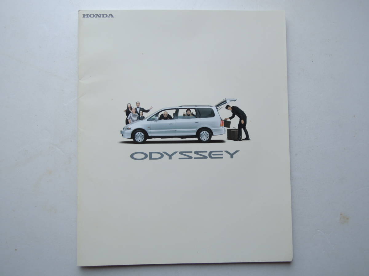 [ catalog only ] Odyssey first generation previous term improved version RA1/2 type M type, sunshine roof publication 1997 year thickness .28P Honda catalog 