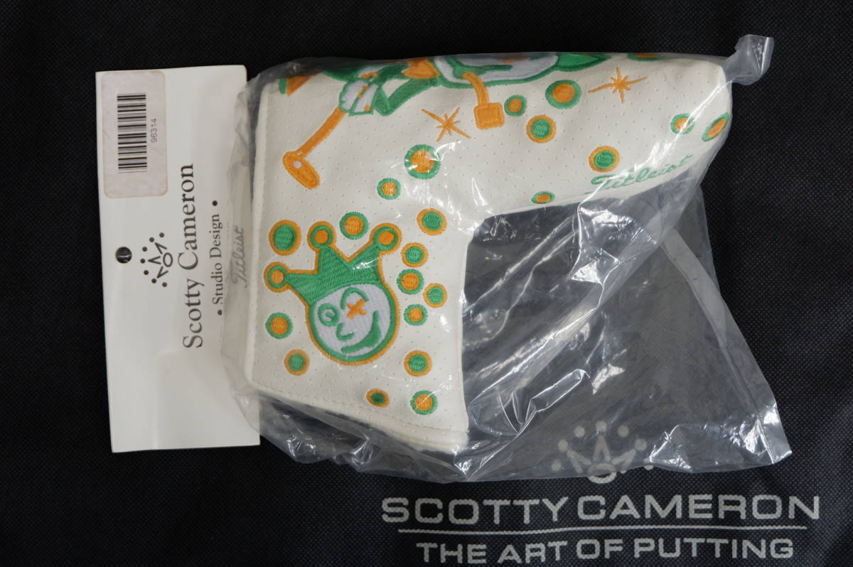 2010年 Scotty Cameron - ST. PATRICKS DAY - TOP HAT JOHNNY - Headcover スコッティ・キャメロン 聖パトリックデー ジョニー 新品 未開封_画像2