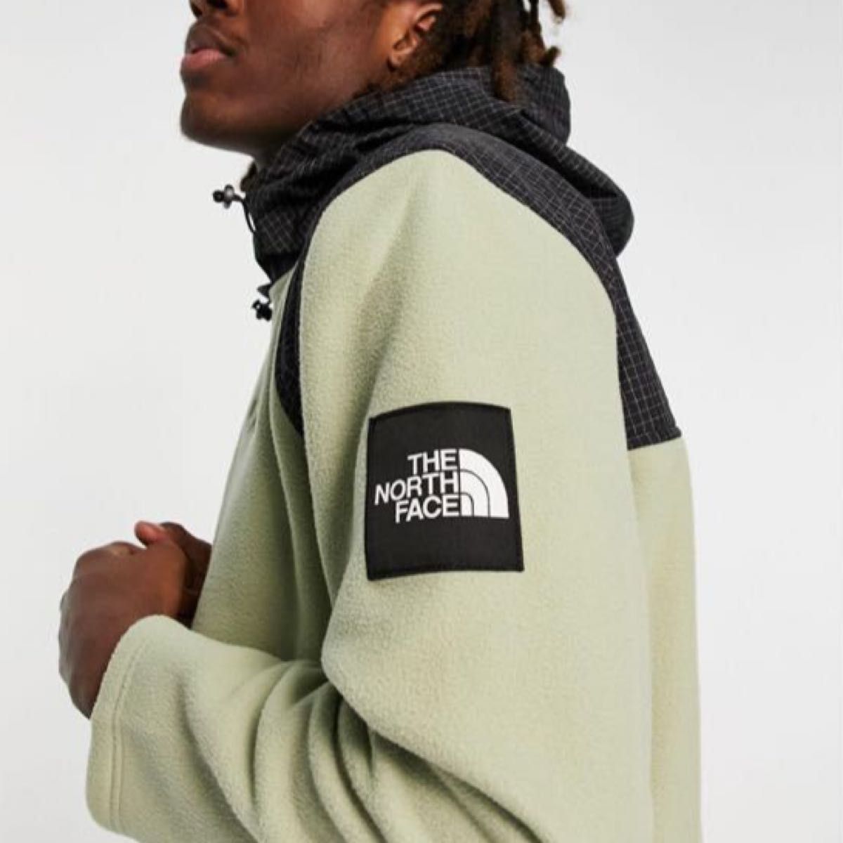 ノースフェイス フリース パーカー the north face Mサイズ フーディー ボックスロゴ 4