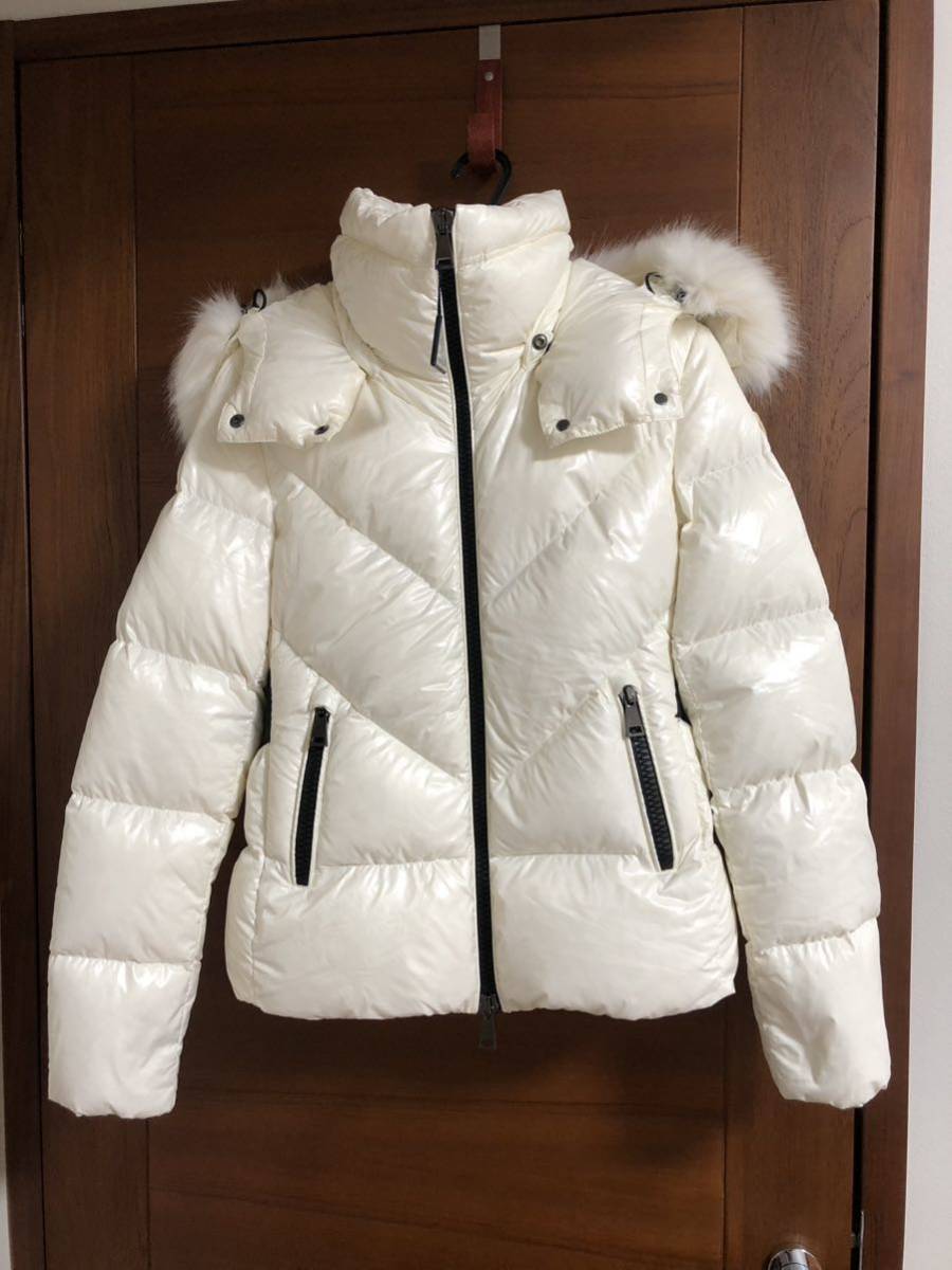 モンクレール celac 1 ホワイト ファー moncler 国内正規品-