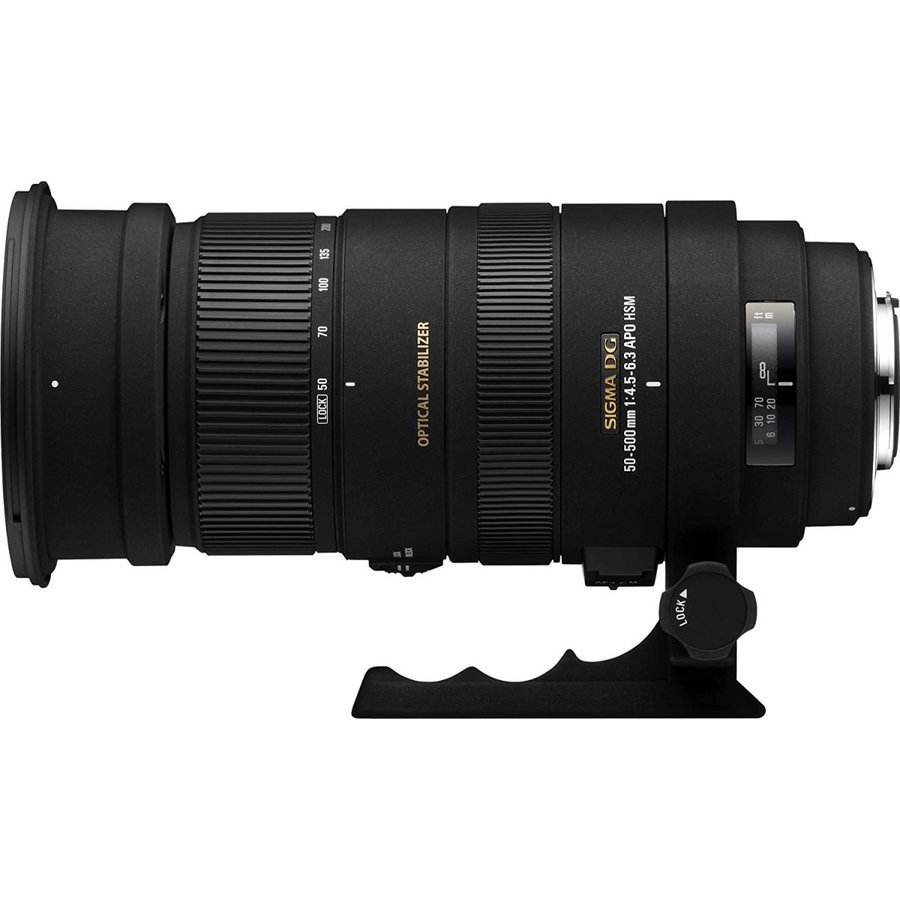 シグマ SIGMA APO 50-500mm F4.5-6.3 DG OS HSM 超望遠ズームレンズ ニコン用 フルサイズ対応 一眼レフ カメラ 中古_画像2