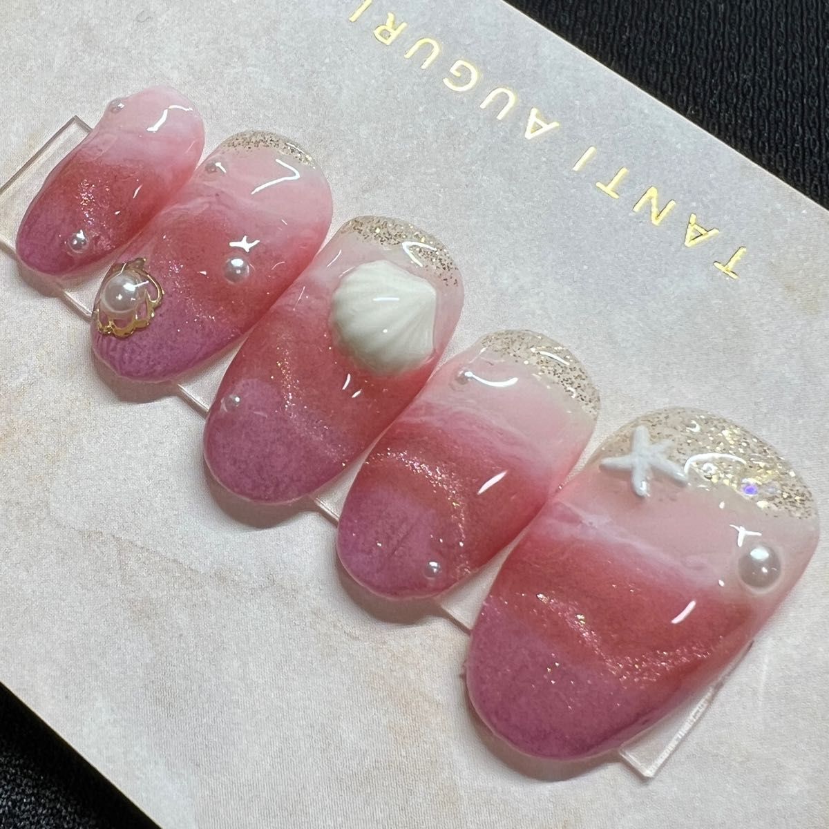 ハンドメイド】動く波ネイル|PayPayフリマ