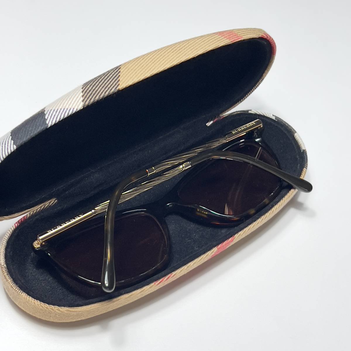 美品◇BURBERRY バーバリー サングラス B2189 3002 54□16 140 カラー