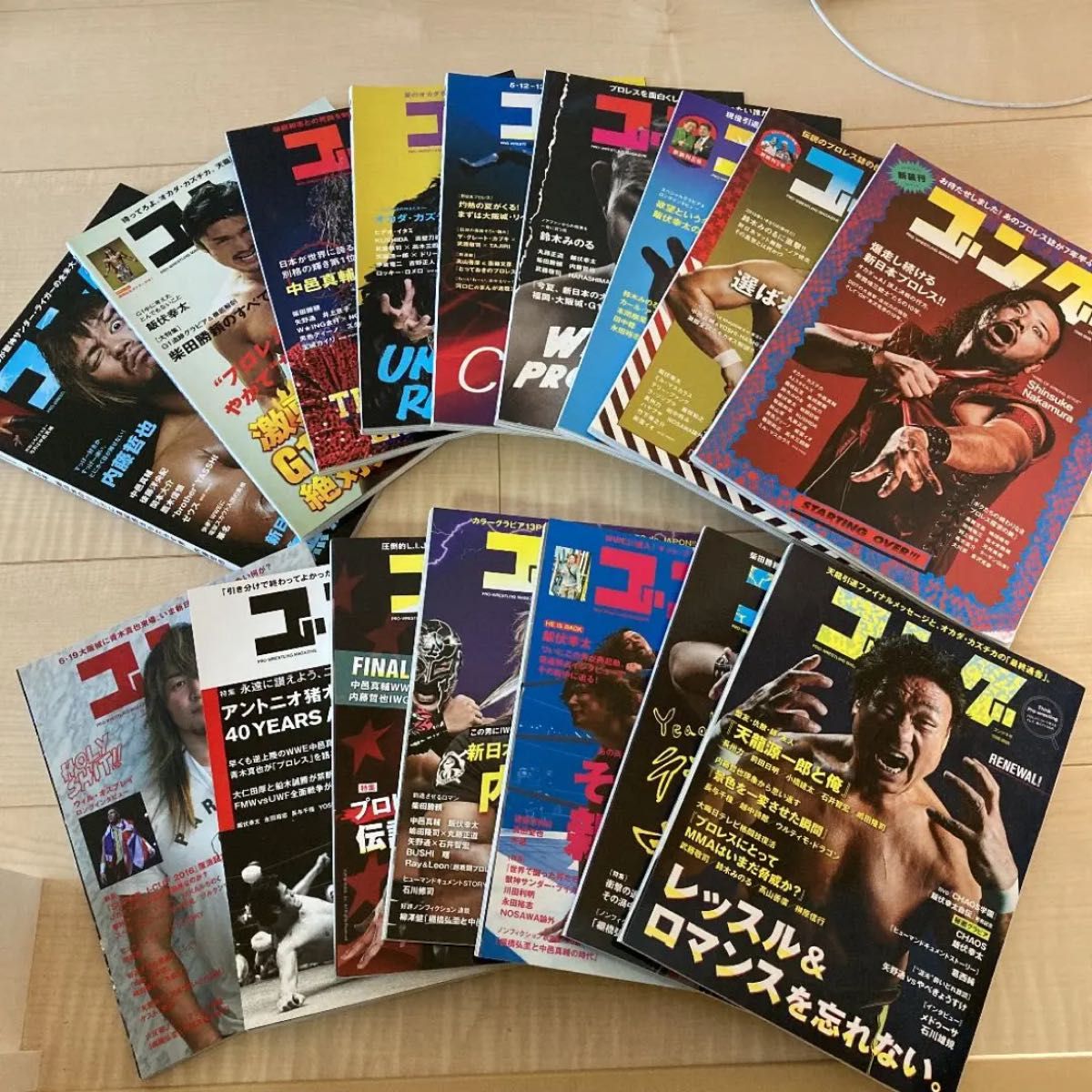 新創刊 ゴング 創刊号〜第15号 新創刊 ゴング 創刊号〜第15号 新創刊 ゴング 創刊号〜15