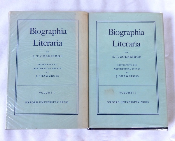 経典 BIOGRAPHIA LITERARIA VOL.1 VOL.2 S.T.COLERIDGE OXFORD