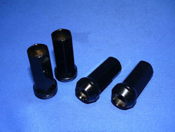 レーシング ナット クロモリ鋼 ロング 50mm M12×P1.25 16個 貫通 オートスタッフ SCMRRN5012516_画像1