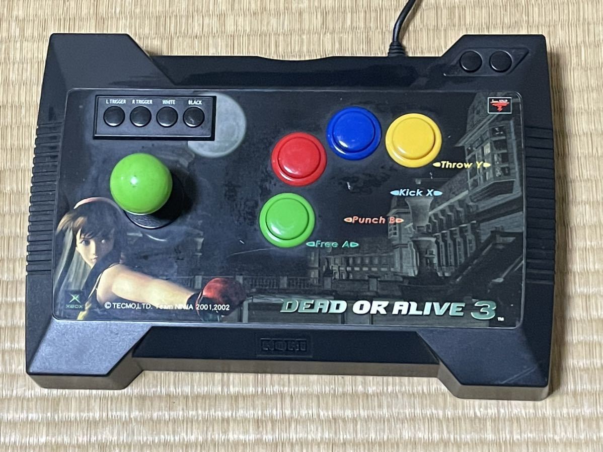 XBOX HORI アーケードスティック DEAD OR ALIVE 3 | controlrad.com.br