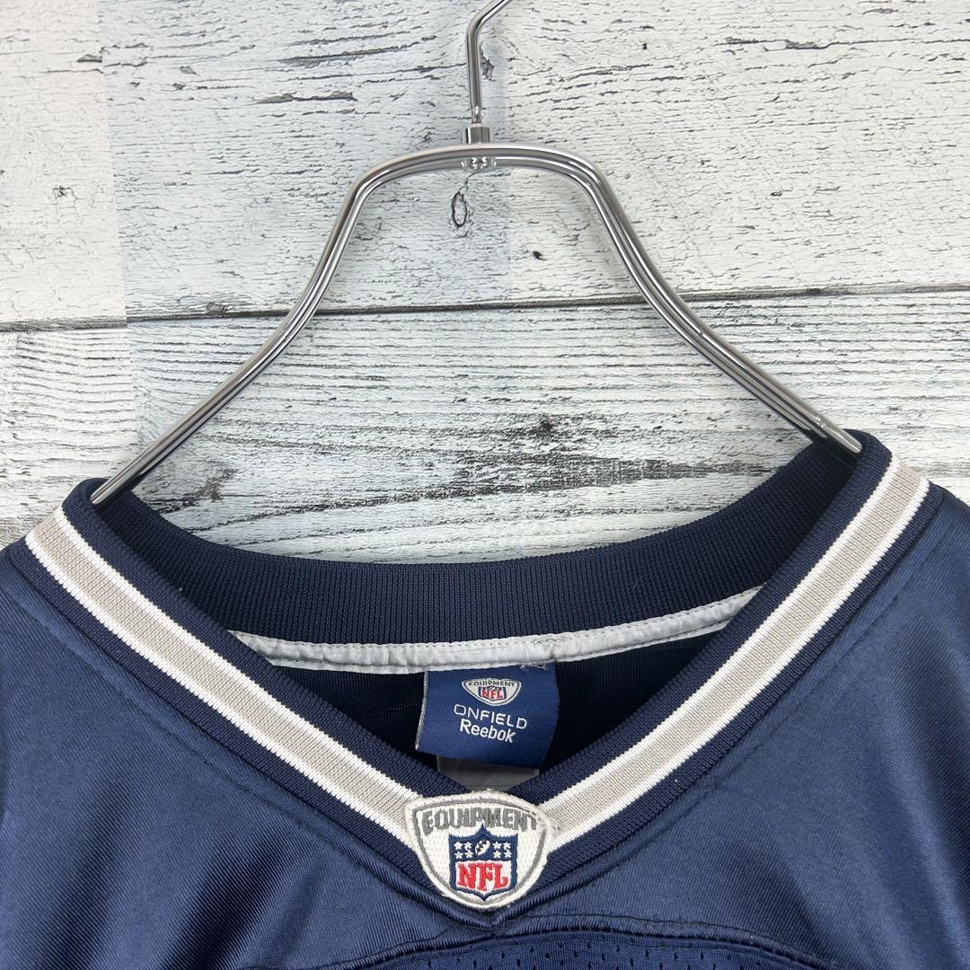 希少】リーボック×NFL 全刺繍 カウボーイズ 半袖 アメフトゲーム 希少】リーボック×NFL 全刺繍 カウボーイズ 半袖 アメフトゲーム
