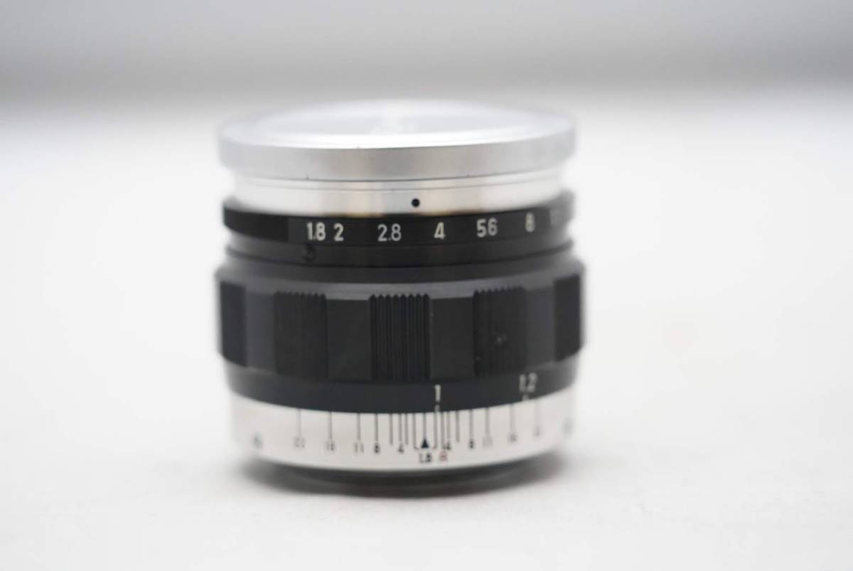 ☆L39マウント☆ ミノルタ スーパーロッコール 5cm F=1:1.8　MINOLTA SUPER-ROKKOR 5 1.8 単焦点・標準レンズ 超希少品　お見逃しなく_画像8