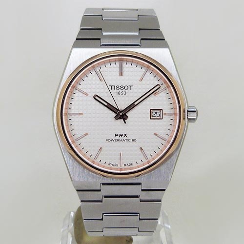 中古美品ティソ【TISSOT】 T137.407.21.031.00 PRX オートマティック