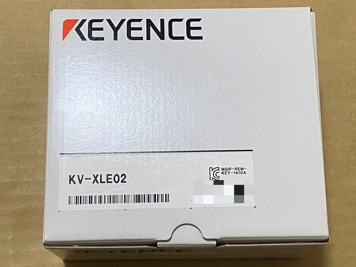 未使用新品 KEYENCE KV-XLE02 ネットワーク ユニット 送料無料 ②