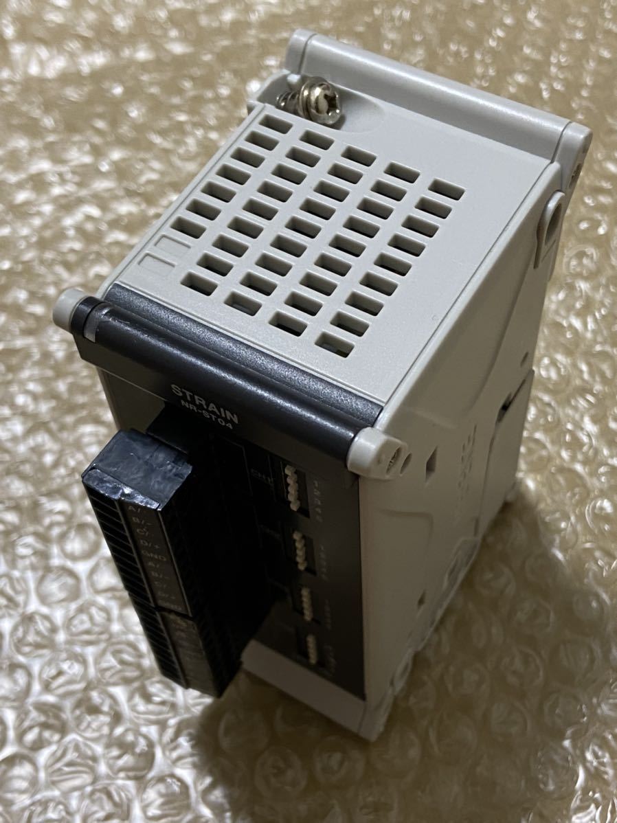 品 KEYENCE NR-ST04 ひずみ計測ユニット データ収集 ②