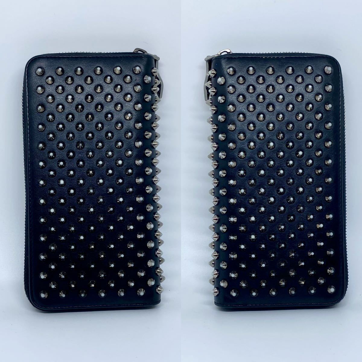 送料込み!クリスチャンルブタン パネトーネ スパイクスタッズ