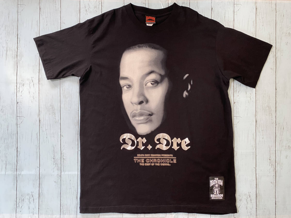 DEATH ROW RECORD 2005 Dr.DRE THE CHRONICLE Tシャツ デスロウ ドクター・ドレー クロニクル ベストワークス ウェストコースト Rap ラップ_画像1
