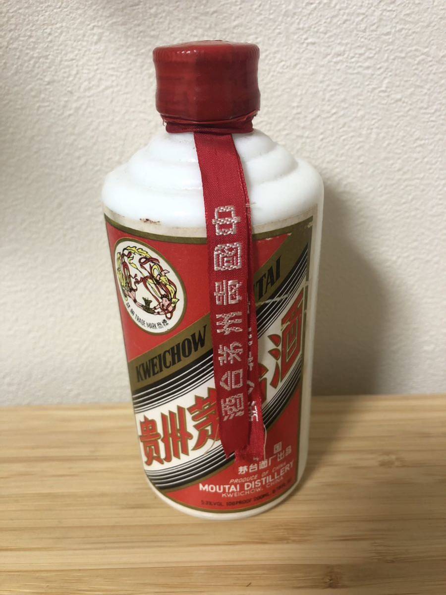 貴州茅台酒 天女ラベル 200ml 53％ 446g 未開封 ミニボトル-