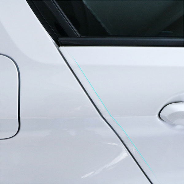  scuff plate seal car door molding scratch prevention side step guard film 3m×3cm transparent Point .. free shipping 