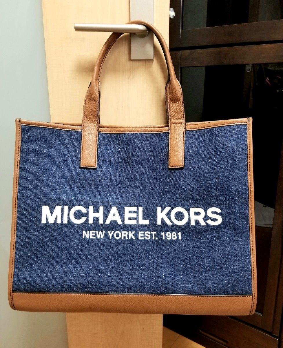 ゲリラセール！ 早い者勝ち！ MICHAEL KORS マイケルコース メンズライン トートバッグ