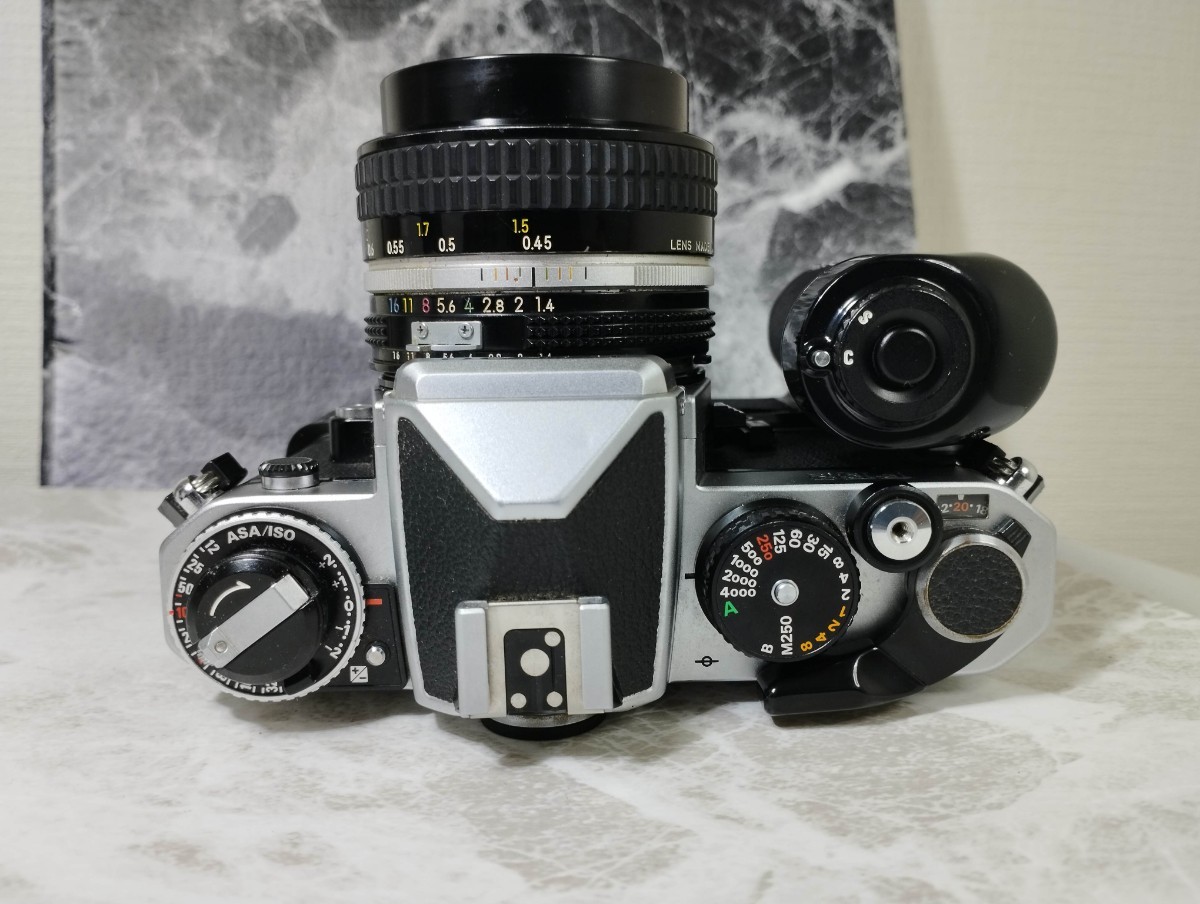 コレクション整理】 Nikon FE2+Ai NIKKOR 50mm f1.4+モータードライブ